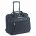 Rolling Laptop Portfolio Case, Polyester, 17 x 10 x 15, Black