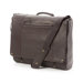 Vintage Leather Laptop Messenger in Espresso