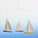 Dinghy Regatta  Mobile with Three Ships