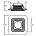 Square Baffle Trim