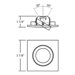 Square Gimbal Trim