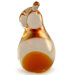 'Golden Pear' Murano Hand Blown Paperweight