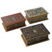 Asunta Pelaez Painted Glass Boxes