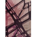 Cine Paint Splatter Burgundy Rug