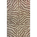 Zebra Brown Rug