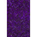 Hudson Chevron Grape Rug