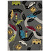 KinderLOOM Roads Grey Kids Rug