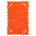 Posh Orange Rug