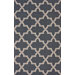 Cine Moroccan Trellis Charcoal Rug