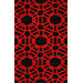 Marbella lattice Cherry Rug