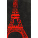 Cine Orange Viva La France Novelty Rug