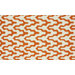 Trellis Orange Rhonda Rug