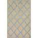 Moderna Beige/Blue Moroccan Trellis Rug
