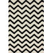 Moderna Ivory Chevron Rug