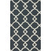 Trellis Charcoal Naara Rug