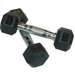 Rubber Hex Dumbbell (Pair)