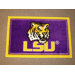LSU Tigers NCAA Bathroom Novelty Rug