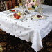 Dotty Embroidered Design Tablecloth