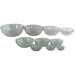 10 Piece Glass Mixing Bowl Set