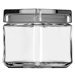 Stackable Square Jar with Lid
