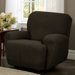 Reeves Stretch Four Piece Recliner T-Cushion Slipcover