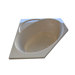 48" x 48" Air Massage Corner Bath Tub