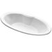 72" x 41" Whirlpool and Air Massage Drop-In Bath Tub