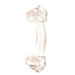 3" Handle Pull in Clear Glass