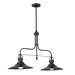 Heath 2 Light Kitchen Island Pendant