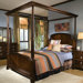 Urban Heights Canopy Set In Chocolate Cherry