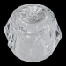 Clear Handle Bathroom Faucet with Button and Screw