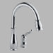 Leland Single Handle Widespread Water Efficient Pull-Down Kitchen Faucet