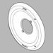Escutcheon Tub-Shower for 1700 series