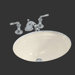 Devonshire 8.63" Undermount Bathroom Sink in Almond
