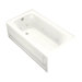 Bancroft 5' Bath Whirlpool with Integral Apron and Left Hand Drain