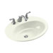 Thoreau Self-Rimming Bathroom Sink with 8" Centers