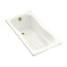 Hourglass 32 Bath Tub in White with Reversible Drain