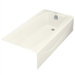 Villager Bath Tub in Biscuit with Right-Hand Drain