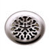 Snowflake Decorative 1.25" Grid Bathroom Sink Drain