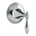Finial Traditional Transfer Valve Shower Faucet Trim 