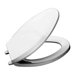 Lustra Elongated Closed-Front Toilet Seat