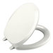 French Curve Round Closed-Front Toilet Seat and Cover