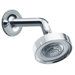 Purist Multifunction Shower Head with Arm and Flange
