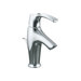 Symbol Single Hole Bathroom Faucet with Single Lever Handle