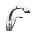 Avatar Single Control Single Hole Pullout Kitchen Faucet with Right Side Lever Handle