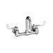 Triton Wall Mounted Sink Faucet with Double Lever Handles