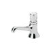 Signal Single Hole Metering Bathroom Faucet with Single Knob Handle