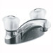 Coralais Centerset Bathroom Faucet with Double Knob Handles