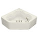 Tercet Whirlpool with Integral Apron, Flange and Heater in White