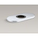 Optional 4" Escutcheon Round Plate for Insight Faucet